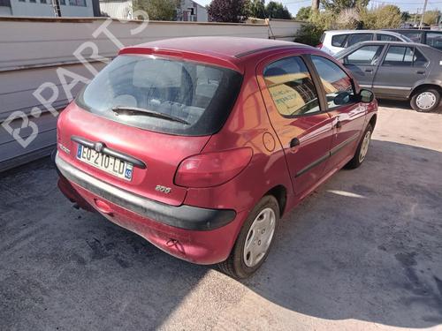 Used Rear right door window PEUGEOT 206 Hatchback (2A/C) 1.4 i (75 hp) 27036585