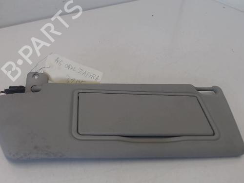 Left sun visor OPEL ZAFIRA / ZAFIRA FAMILY B (A05) 1.7 CDTI (M75) | BP27030404I1 