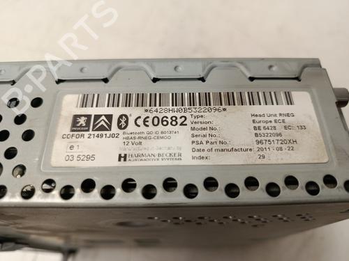Used Radio Radio PEUGEOT 308 SW I (4E_, 4H_) 1.6 HDi (92 hp) 33725232 33725232