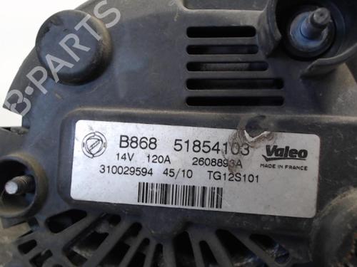 Alternator FIAT PUNTO EVO (199_) 1.3 D Multijet (199AXC1A, 199BXC1A, 199AXT1A, 199BXT1A) | BP26987681M7 