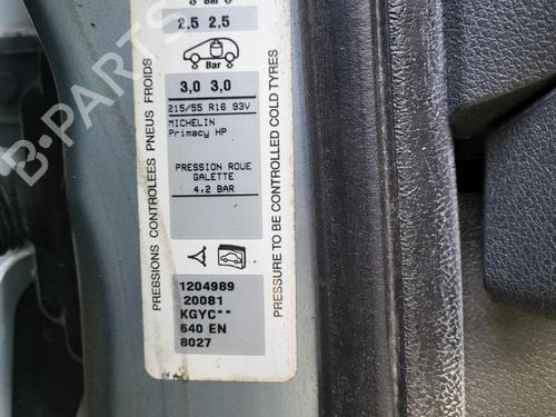 Warning switch PEUGEOT 5008 (0U_, 0E_) 1.6 HDi | BP26987297I22 - Image 6