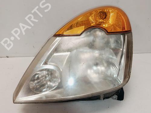 Used Left headlight Left headlight RENAULT MODUS / GRAND MODUS (F/JP0_) 1.2 (JP0C, JP0K, FP0C, FP0K, FP0P, JP0P, JP0T) (75 hp) 39935784 39935784