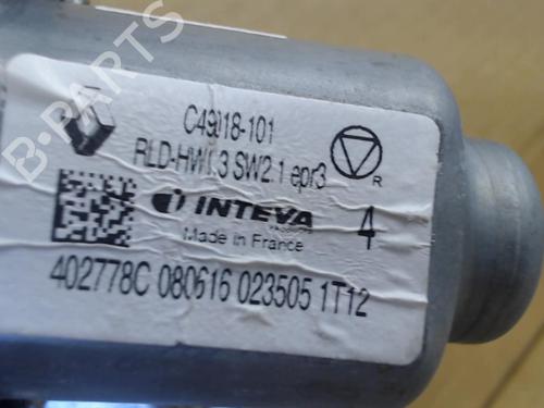 Rudehejsemekanisme venstre bagtil RENAULT MEGANE IV Hatchback (B9A/M/N_) 1.2 TCe 130 (B9MR) (130 hp) 27004568