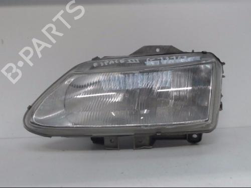 Used Left headlight RENAULT ESPACE III (JE0_) 2.2 12V TD (JE0E, JE0H, JE0P) (113 hp) 26984179