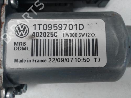 Used Left front window motor VW CADDY III Box Body/MPV (2KA, 2KH, 2CA, 2CH) 2.0 SDI (70 hp) 26988554