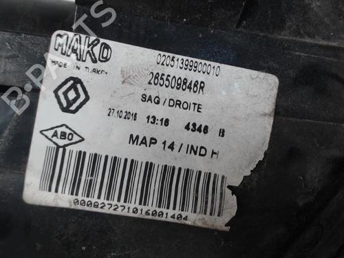 Right taillight RENAULT CLIO IV (BH_) 0.9 TCe 90 (BHNF, BHMA, BHMH, BHJK, BHJR) | BP29148069C35 