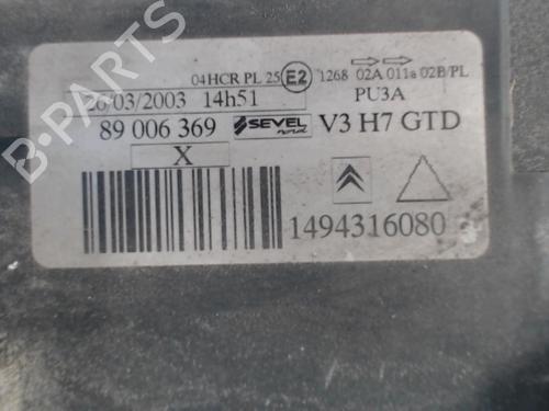 Left headlight CITROËN C8 (EA_, EB_) 2.2 HDi | BP26999799C28 