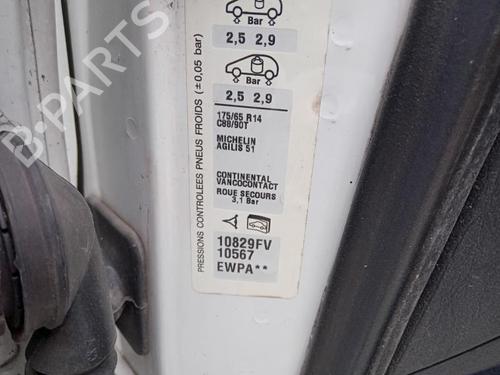 Front right lock PEUGEOT PARTNER MPV (5_, G_) 1.6 HDi 90 | BP27025837C97