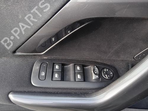 Used Left front window switch Left front window switch PEUGEOT 2008 I (CU_) 1.2 PureTech 82 (82 hp) 33015931 33015931