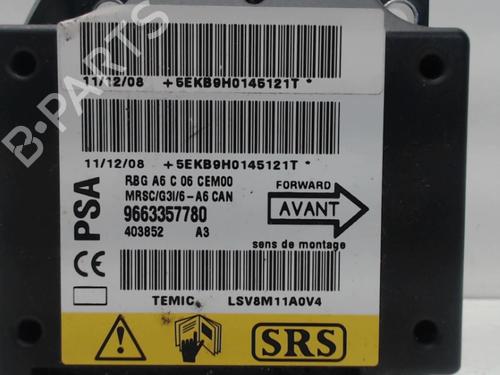 Kollisjonspute styreenhet CITROËN C2 (JM_) 1.4 HDi (68 hp) 26983535