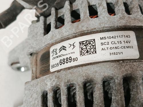 Used Alternator Alternator CITROËN C3 III (SX) 1.5 BlueHDi 100 (SXYHYP, SXYHTU) (102 hp) 34054079 34054079