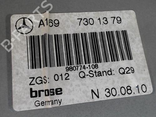 Rear left window mechanism MERCEDES-BENZ A-CLASS (W169) A 180 CDI (169.007, 169.307) | BP26985238C24 