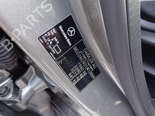 Used Rear left exterior door handle Rear left exterior door handle MERCEDES-BENZ B-CLASS Sports Tourer (W246, W242) B 200 (246.243) (156 hp) 26999896 26999896