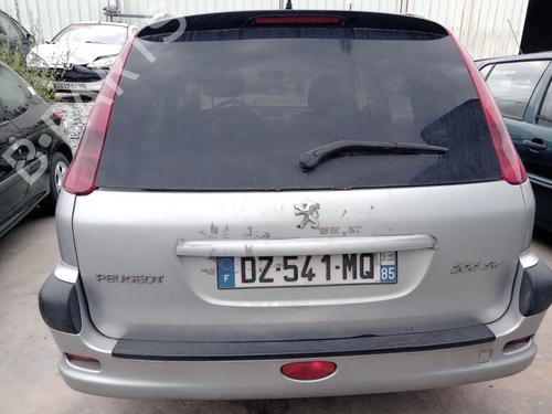 Bakluke CC/Kombi-Kupé PEUGEOT 206 SW (2E/K) 2.0 HDi (90 hp) 27007789
