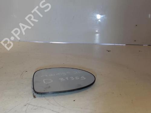 Spejlglas højre RENAULT TWINGO II (CN0_) 1.2 16V (CN04, CN0B) (75 hp) 32139157