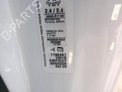 Used Parts CITROËN DS3 (SA_)  1.6 THP 150  2893394