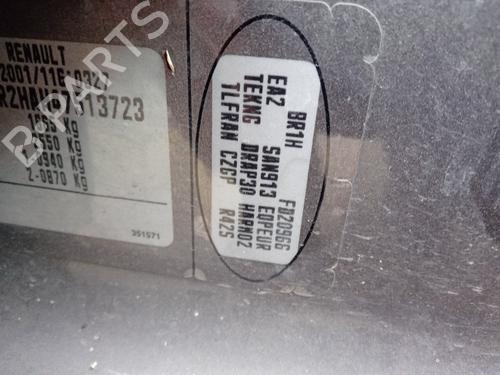 Air vent RENAULT CLIO III (BR0/1, CR0/1) 1.5 dCi (C/BR0G, C/BR1G) | BP31168703I21 