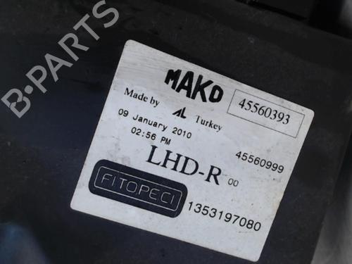 Højre forlygte CITROËN NEMO MPV 1.4 HDi | BP27019454C29 