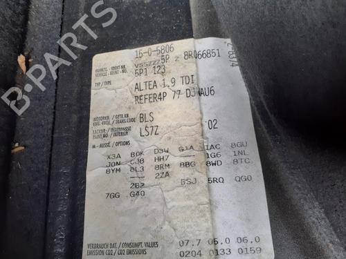 Left front suspension arm SEAT ALTEA (5P1) 1.9 TDI | BP26996740M12 