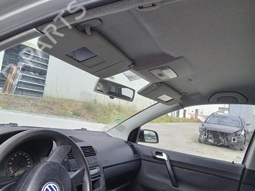 Left sun visor VW POLO (9N_, 9A_) 1.9 SDI 6Q0857551F2F4