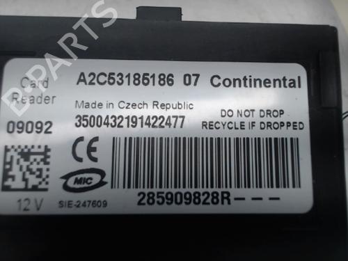 Used Card reader RENAULT MEGANE III Hatchback (BZ0/1_, B3_) 1.5 dCi (BZ09, BZ0D, BZ1W, BZ29, BZ14) (110 hp) 26999713