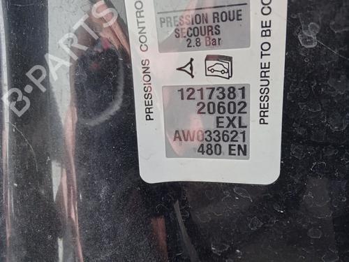Front left exterior door handle PEUGEOT 207 (WA_, WC_) 1.4 HDi | BP27574325C128 