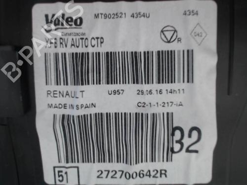 Chauffage complet RENAULT MEGANE IV Hatchback (B9A/M/N_) 1.2 TCe 130 (B9MR) (130 hp) 27004533