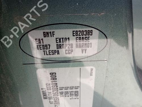 Tailgate RENAULT MEGANE II (BM0/1_, CM0/1_) 1.5 dCi (BM1E, CM1E) | BP27012090C6 