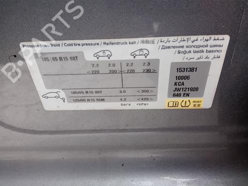 Used Left rear door Left rear door PEUGEOT 208 I (CA_, CC_) 1.2 VTI 82 (82 hp) 32855656 32855656