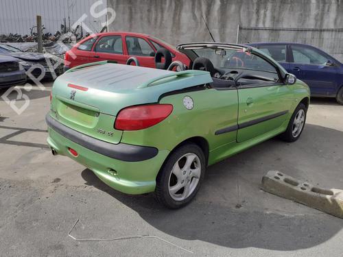 Left front door PEUGEOT 206 CC (2D) 1.6 16V (2DNFUF, 2DNFUR) | BP26988173C2 