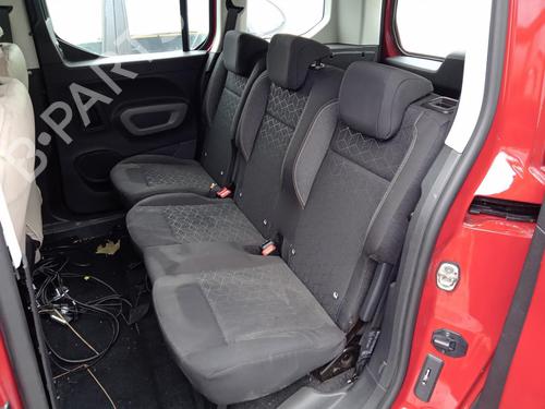 Used Seat buckle PEUGEOT RIFTER 1.5 BlueHDi 100 (102 hp) 26997553