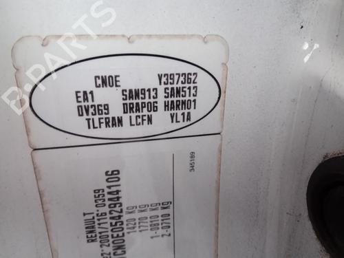 Błotnik przedni prawy RENAULT TWINGO II (CN0_) 1.5 dCi (CN0E) | BP29969009C42 