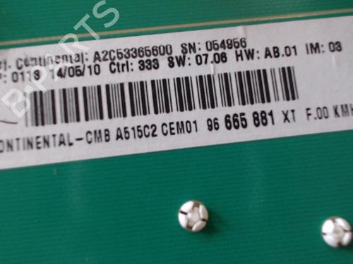 Instrument cluster CITROËN C3 II (SC_) 1.1 i | BP27016301C47  - Image 9