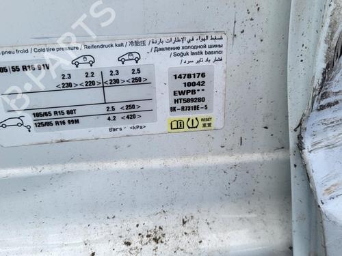 Høyre bak utvendig håndtak CITROËN C3 / C3 ORIGIN III (SX) 1.6 BlueHDi 75 | BP27014792C130 