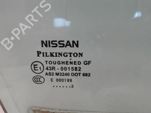 Front right door window NISSAN QASHQAI / QASHQAI +2 I (J10, NJ10, JJ10E) 1.5 dCi | BP27586782C19 