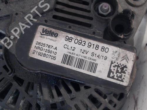 Used Alternator PEUGEOT 208 I (CA_, CC_) 1.2 THP 110 (110 hp) 27016235