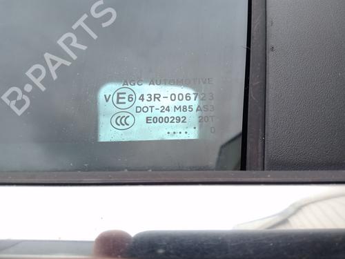Dør rude ventre bagtil Dør rude ventre bagtil CITROËN C3 II (SC_) 1.6 HDi (92 hp) 34379893 34379893