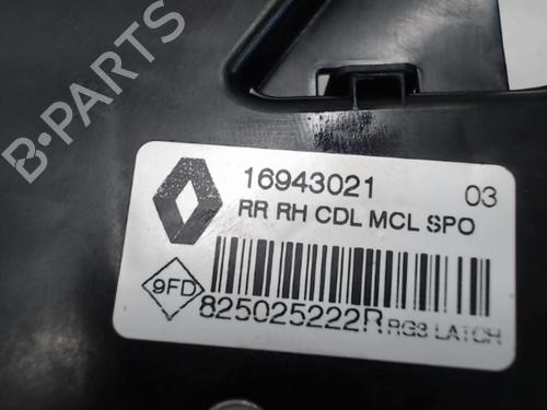 Højre bagtil lås RENAULT MEGANE IV Hatchback (B9A/M/N_) 1.2 TCe 130 (B9MR) (130 hp) 27004561