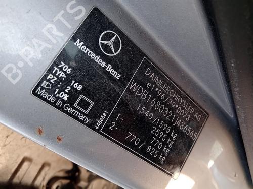 Køler MERCEDES-BENZ A-CLASS (W168) A 190 (168.032, 168.132) | BP27008556M31 