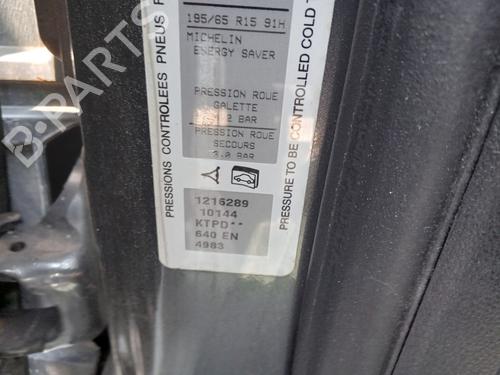 Front left exterior door handle PEUGEOT 308 I (4A_, 4C_) 1.6 HDi | BP27016629C128