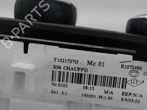 AC Styreenhet / Manøvreringsenhet RENAULT CLIO IV (BH_) 1.5 dCi 75 (75 hp) 27010595