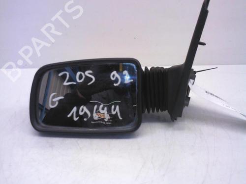 Used Left mirror PEUGEOT 205 II (20A/C) 1.7 Diesel (60 hp) 27022970