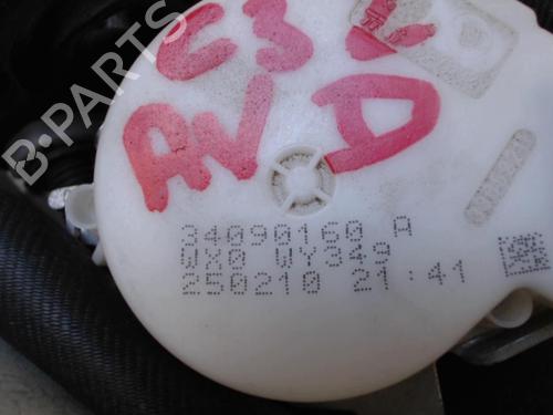 Front right seatbelt CITROËN C3 II (SC_) 1.6 HDi 90 | BP27026105I25 - Image 4