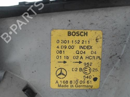 Left headlight MERCEDES-BENZ A-CLASS (W168) A 170 CDI (168.008) | BP26991963C28 