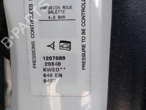 Left front door PEUGEOT 5008 (0U_, 0E_) 1.6 HDi | BP29285668C2