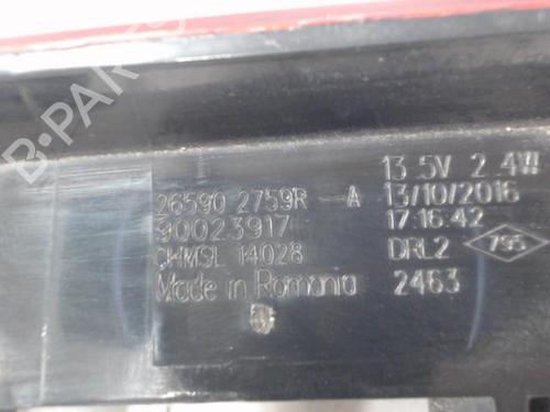 Bremselys RENAULT CLIO IV (BH_) 0.9 TCe 90 (BHNF, BHMA, BHMH, BHJK, BHJR) | BP29160866L11