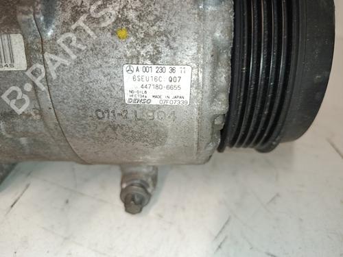 Used AC compressor AC compressor MERCEDES-BENZ A-CLASS (W169) A 180 CDI (169.007, 169.307) (109 hp) 33743151 33743151
