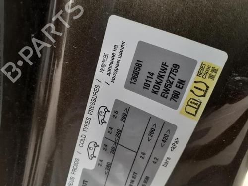 Seat buckle CITROËN DS3 (SA_) 1.6 HDi 90 | BP27010160I32 