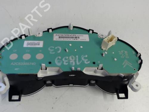 Instrument cluster CITROËN C3 II (SC_) 1.4 HDi 70 (SC8HZC, SC8HR0, SC8HP4) | BP26996573C47 - Image 2