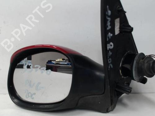 Used Left mirror PEUGEOT 206 Hatchback (2A/C) 1.4 i (75 hp) 27998671